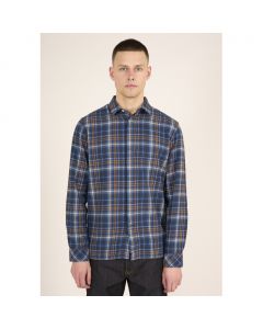 Big checked flannel relaxed fit shirt