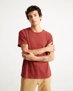 Basic Raspberry Hemp T-Shirt
