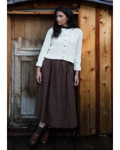 Ellery-Cay Organic cotton Brushed Twill Skirt