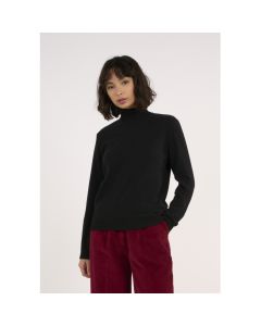 Lambswool roll neck
