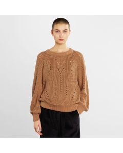 Sweater Ockelbo Pointelle Knit 