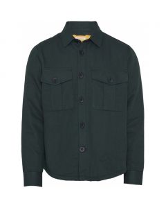 Pine LS quilted overshirt