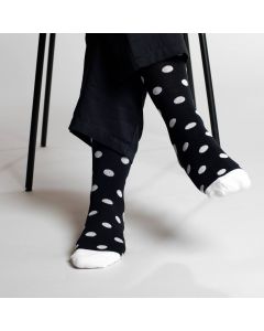 Socks Sigtuna Dots Black
