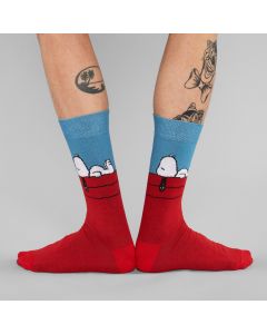 Socks Sigtuna Snoopy Red
