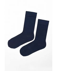 Socken plain peacoat