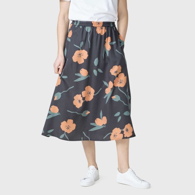 Ramona print skirt