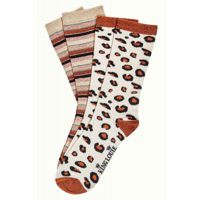 Socks 2-Pack Lapis Stripe
