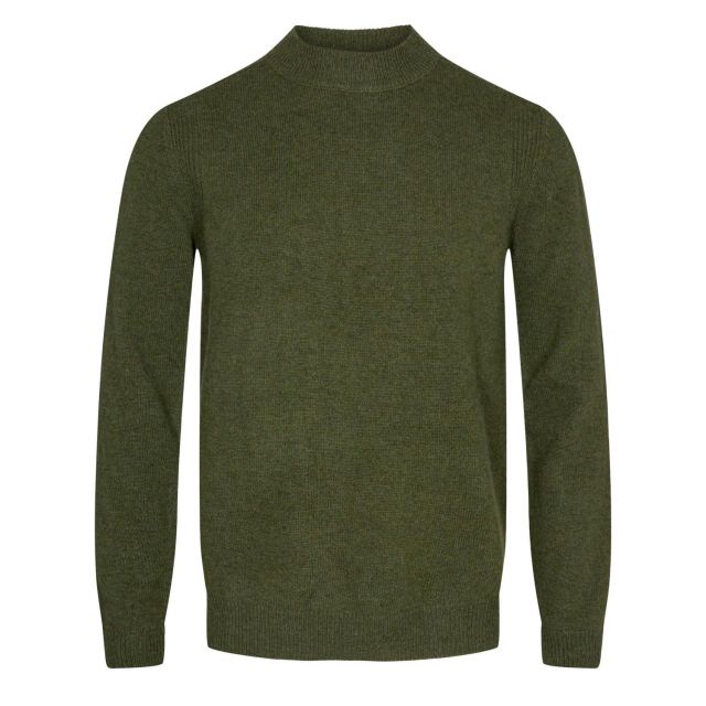 Akrico Lambswool Knit Deep forest