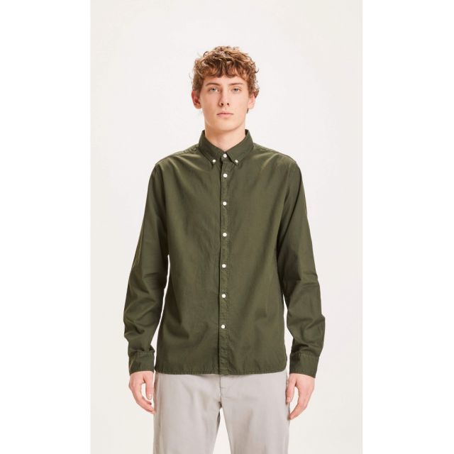 Larch casual fit cord shirt