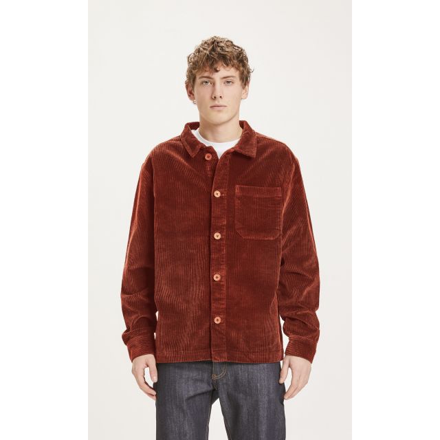 Pine stretched 8-wales corduroy overshirt