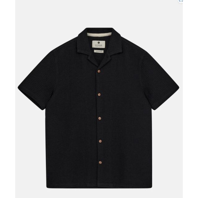 Akleon S/S Waffle Shirt Relaxed