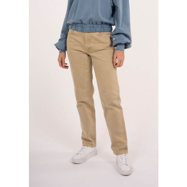 Stella tapered twill pant NUANCE BY NATURE